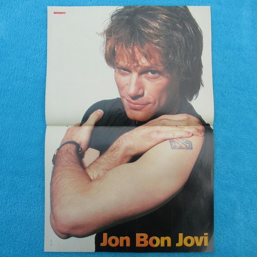 Jon bon jovi poster - bravo, 2
